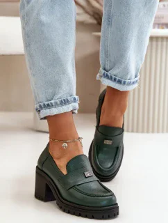 Polobotky na podpatku model 199316 Step in style