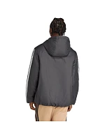 Pánská bunda adidas Essentials Climawarm 3-Stripes Insulated Hooded Jacket black JM4042 pánské oblečení