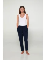 Vamp - Jednobarevné dámské kalhoty 20211 - Vamp