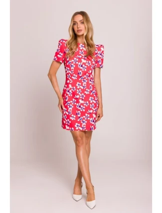 M856 Vícebarevné mini šaty - model 2