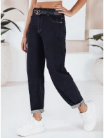Dámské džíny balloon fit navy blue FashionStreet UY2766