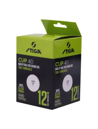 Stiga Ball Cup 12-PACK míčků na stolní tenis 92800591804