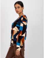 Halenka DHJ BZ 6550.74P tmavě modrá