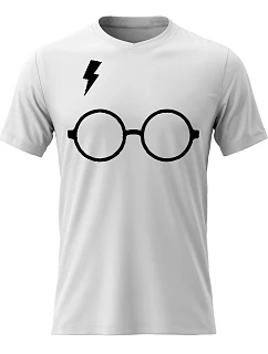 Dámské bavlněné tričko s potiskem - HARRY POTTER - bílé