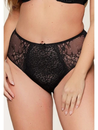 Dámské kalhotky LingaDore 1400B-1 black/nude Dámské kalhotky LingaDore 1400B-1 black/nude