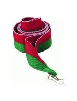 Stuha 11 mm - červeno-zelená