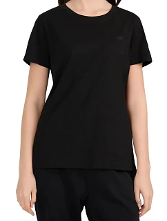 Dámské tričko 4F F3308 tmavě černé 4FWMM00TTSHF3308 20S