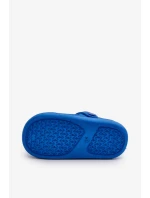 Dětské pěnové papuče s ozdobou, modrá opleia