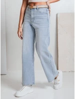 Dámské džínové kalhoty FLOWLESS modré FashionStreet UY2682 Dámské džínové kalhoty FLOWLESS modré FashionStreet UY2682