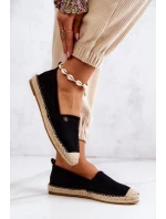Dámské semišové espadrilky Černá Joaquin