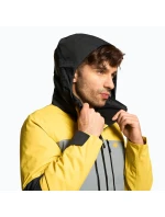 Pánská lyžařská bunda H4Z22 žluto-černá - 4F