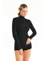 Bezešvé tričko s dlouhým rukávem a výstřihem Bezešvé tričko s dlouhým rukávem a výstřihem