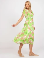 Šaty DHJ SK 11331 2.32 světle zelená Šaty DHJ SK 11331 2.32 světle zelená