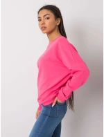 Mikina RV BL 6119.04P fluo růžová