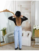 Sexy džíny J209F světle modré - Koucla