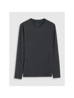 Pánské rychleschnoucí tréninkové tričko s dlouhým rukávem 4F 4FWMM00TFLOM507-20S pánské Pánské rychleschnoucí tréninkové tričko s dlouhým rukávem 4F 4FWMM00TFLOM507-20S pánské