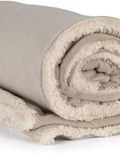 K-up KP 431 Fleecová deka Sherpa 20.0431 beige