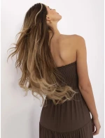 Šaty MI SK A2596.97 hnědé