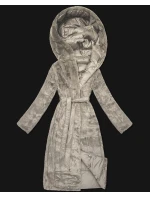 Béžová oboustranná zimní bunda - kožíšek Minority (P3-6020-62)