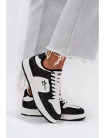 Dámské tenisky Big Star HI-POLY SYSTEM – bílo-černé