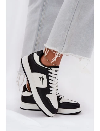 Dámské tenisky Big Star HI-POLY SYSTEM – bílo-černé