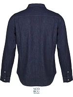 NEOBLU Bennett Men Denim košile 24.4796 brut denim NEOBLU Bennett Men Denim košile 24.4796 brut denim