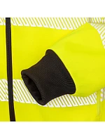 Result R 503X Bezpečnostní mikina s kapucí 30.503X fluorescent yellow/black
