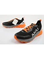 Aku pánské outdoorové trekové boty Aira pohodlné turistické černé šedé oranžové
