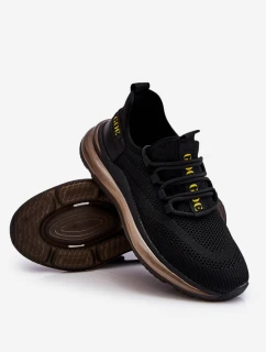 Nazouvací pánská sportovní obuv GOE LL1N4024 Černá