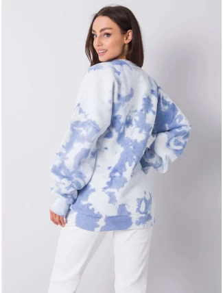 Mikina DS BL 1118.60 bílo-modrá