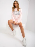 Mikina EM BL U719.82P světle růžová Mikina EM BL U719.82P světle růžová