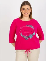 Dámská halenka RV BZ 8458.01P fuchsiová - FPrice