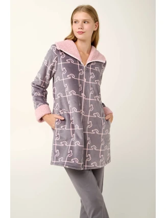 Vamp - Woof Dog Puzzle Print Župan na zip 21486 - Vamp