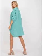 Dámské šaty volného střihu DHJ SK V2209 Mátová - FPrice