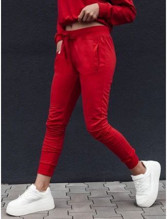 Dámské tepláky RELAX MODE červené FashionStreet UY2141