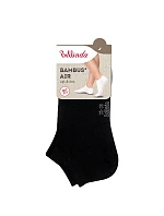 Krátké dámské bambusové ponožky BAMBUS* AIR LADIES IN-SHOE SOCKS - BELLINDA - černá