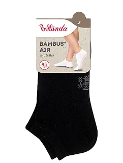 Krátké dámské bambusové ponožky BAMBUS* AIR LADIES IN-SHOE SOCKS - BELLINDA - černá