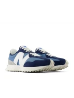 New Balance dámská/pánská sportovní obuv NB 327 semišové modré tenisky (U327CJ)