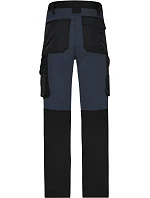 Daiber JN 1812 (62-64) Pracovní strečové kalhoty "Slim Line" 02.112X black/carbon