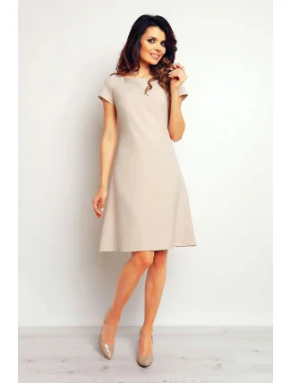 Dámské šaty M086 béžová - Infinite You