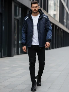 FashionStreet pánská tmavě modrá lyžařská bunda TX5129