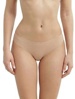 Dámské bezešvé kalhotky INVISIBLE BRAZILIAN - BELLINDA - tělová