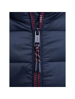 Jack&Jones pánská péřová bunda JJEBRADLEY LIGHT PUFFER COLLAR NOOS 12280971 SKY CAPTIN