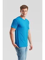 Fruit of the Loom Valueweight V-Neck T Tričko s výstřihem do V 16.1066 heather grey