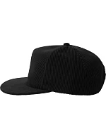 Atlantis Headwear Severny 5 panelová manšestrová kšiltovka 33.0307 black Atlantis Headwear Severny 5 panelová manšestrová kšiltovka 33.0307 black