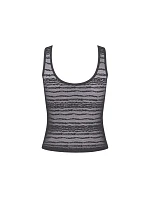 Dámské tílko FREE Evolve Tank Top Lace - BLACK - černé 0004 - SLOGGI