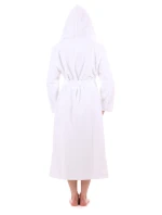 Unisex župan Sauna s kapucí 3150 bílá - Vestis