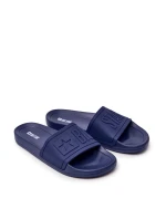 Pánské Klasické Nazouváky Big Star Tmavě Modré DD174688