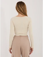 Halenka D16047O02334A světle béžová