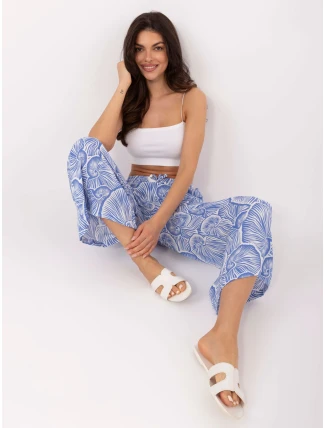 Kalhoty D73771M62237F modré